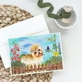 thumbnail image 2 of Caroline's Treasures Morkie Spring Greeting Cards with Envelopes, 5" x 7" (8 Count), 2 of 2