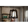 thumbnail image 5 of 268F06SL-Varaluz Lighting-Lofty - Six Light 2-Tier Chandelier-Steel Finish, 5 of 5