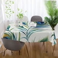 thumbnail image 5 of Yayeee Tablecloths for Rectangular Tables 54 x 72 inch Party Table Cover, Peacock Feather, 5 of 6