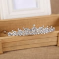 thumbnail image 2 of Wedding Headpiece Rhinestone Elegant: Princess Tiara Bridal Headband for Women, 2 of 7
