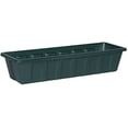 thumbnail image 2 of Novelty 02241 203475 2241 24" Green Flower Box Planter, Inch, 2 of 6