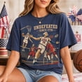 thumbnail image 4 of 4th of July Tee Undefeated America Shirt Funny Founding Fathers T Shirt USA Meme Fourth of July Gift Independence Day, 4 of 6