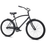 Kent Mens Sea Change 26 inch Cruiser Bicycle, Black with Steel Frame