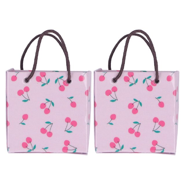 uds 1:12 bolsas de papel para casa de muñecas simulación innovadoras bolsas de compras de papel para casa de muñecas colección J