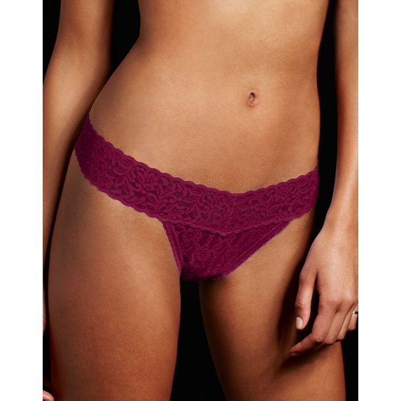 Maidenform Women`s One Size All Lace Thong - Best-Seller, ONESIZE