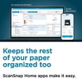 thumbnail image 3 of Escáner ScanSnap iX2500 Receipt Edition con QuickBooks Black, 3 of 7
