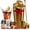 Gold, variant on Bar Set Cocktail Shaker Set Bartender Kit, 17 Piece Gold Cocktail Set, Mixology Bartender Kit with Wood Stand, Steel Cocktail Kit, Bar Accessories: 30oz Martini Shaker, Muddler, Cocktail Book & More