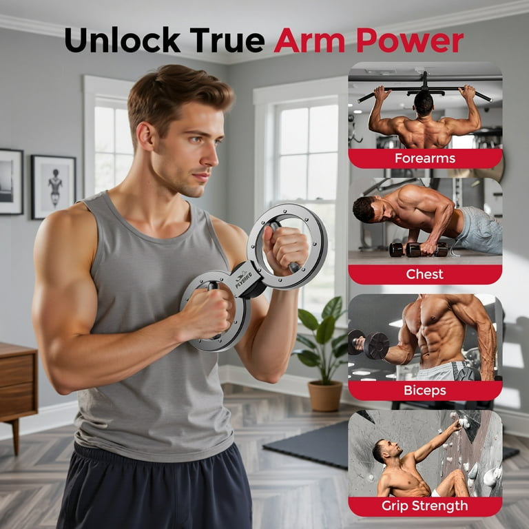 FLYBIRD Burn Machine Arm Exercise Equipment with 12LB Adjustable