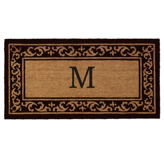 Kendall Monogram Doormat (Letter M)
