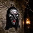 thumbnail image 3 of Vintage Witch Mask for Halloween Horror Parties, Spook-tacular Scary Accessory for Trick-or-Treating, Themed Events, and House Decorations, Adjustable Fit, 3 of 7