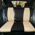 thumbnail image 6 of TLH Beige Full Set Neosupreme Custom Fit Seat Covers for 2021-2022 Toyota Rav4 Hybrid | Hybrid Prime with Water Resistant Neoprene Insert, 6 of 11