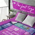 thumbnail image 3 of AUQ 10 Year Old Girl Gift Ideas, Gifts for 10 Year Old Girl, 10 Year Old Girl Gifts, Gift for 10 Year Old Girl, 10Th Birthday Blanket 60" X 50", 3 of 7
