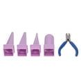thumbnail image 4 of Jewelry Mandrel Set, Purple Jewellery Mandrels Hand Tool  Square Easy Operation Round  For Carfting, 4 of 8