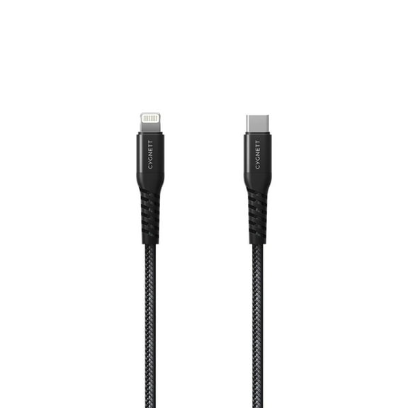 Lightning to USB-C Cable - Black 1m