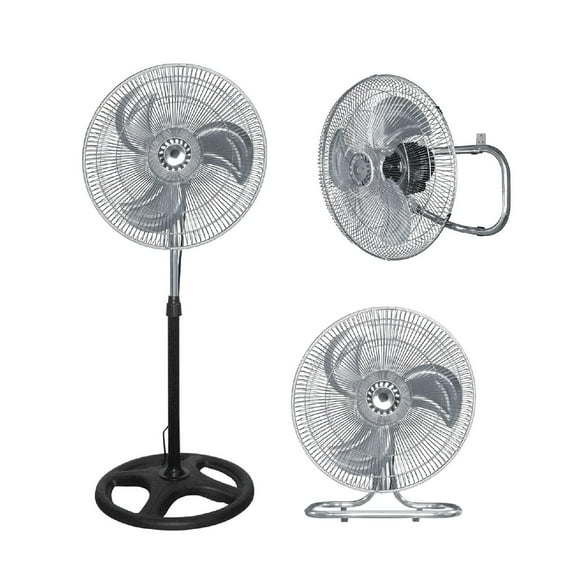 Ventilador Adir 3 En 1 Piso 18 Pulgadas 3 Velocidades AIR BLACK