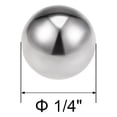 thumbnail image 2 of Billes de Précision en Acier Inoxydable G25, 1/4 Pouces, 2 of 3