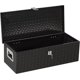 thumbnail image 1 of 30-13-9.6 pulgada aluminum truck tool box: heavy duty jobsite almacenamiento con side handles, ideal para para truck cama y rv trailers, 1 of 9