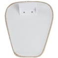 thumbnail image 7 of SSWBasics-Linen Necklace Busts - Case of 10-Necklace Display Stand - Polystyrene  Linen Finish  Single Necklace Display for Jewelry Retail  Ideal for Trade Shows/Craft Shows  Jewelry Display, 7 of 7