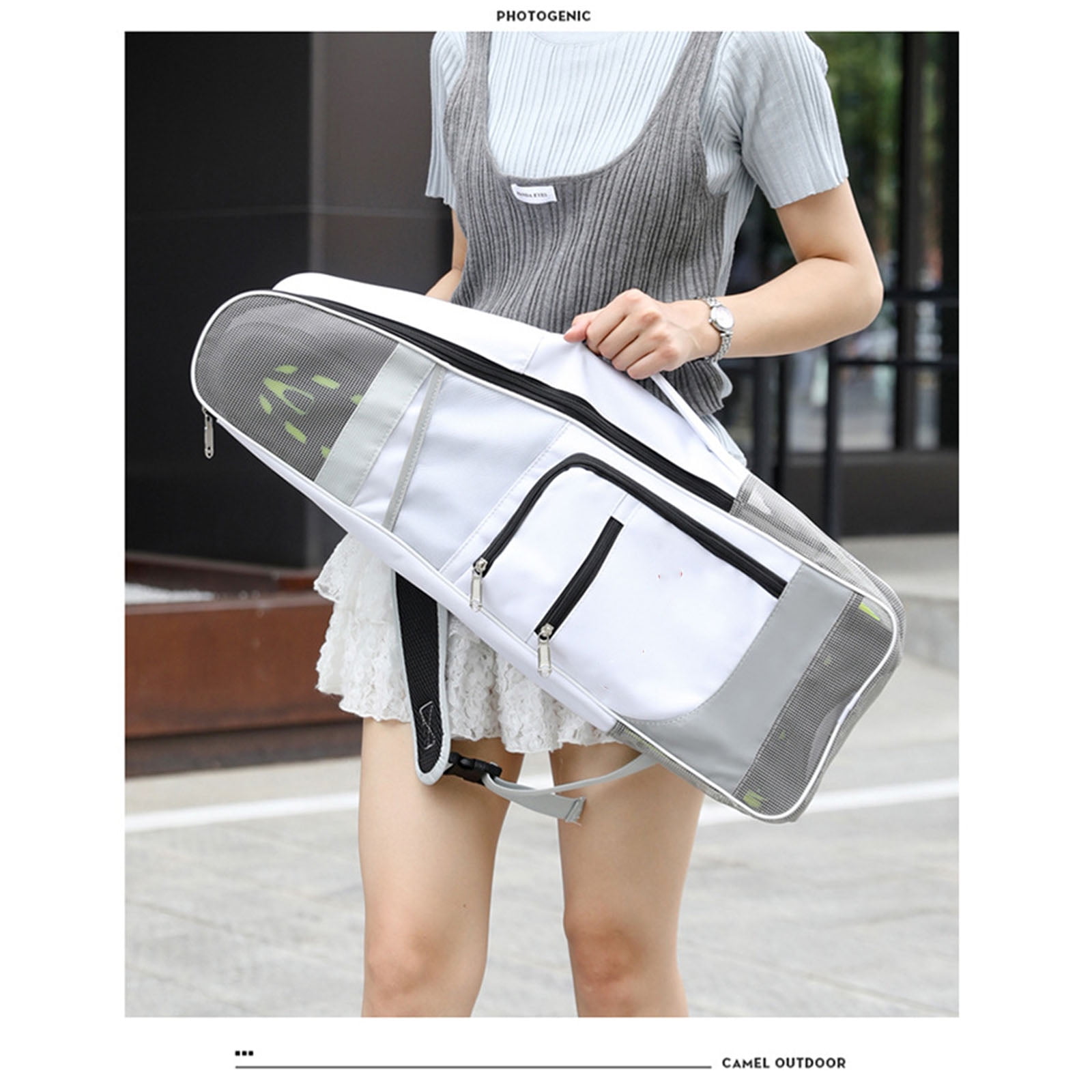 Oversized Snorkeling Storage Bag Breathable Meshes Construction Quick Dry Design Fabric Texture for Travel Adventures