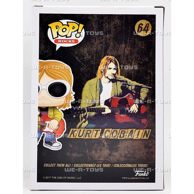 Nirvana Funko POP! Rocks Kurt Cobain Vinyl Figure [White