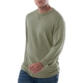 thumbnail image 5 of Lee Men's French Terry Long Sleeve T-shirt, Up to 5XL, 5 of 6