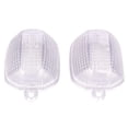 thumbnail image 1 of 1Pair Motorcycle Turn Signal Lamp Indicator Light Lens Cover For Yamaha YZF R1 R6 98-01 & FZ1 YZF600R 98-04, 1 of 7