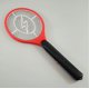 thumbnail image 1 of Matamoscas eléctrico Bug Zapper de 18" para moscas y mosquitos, para exteriores e interiores, para tenis, a pilas, 3000 voltios, 2 pilas AA incluidas, color rojo, 1 of 5