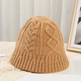 thumbnail image 4 of CoCopeaunts Fisherman Hat Autumn Winter Slouchy Knitting Beanies Hat Stretch Casual Knitting Thickened Warm Cap for Men Women, 4 of 8