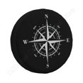 thumbnail image 1 of Compass Print Spare Tire Cover Weatherproof Dust-proof Wheel Cover For Jeep Wrangler Fjtrailer Rv Suv Truck 14 15 16 17 Inch, 1 of 5