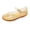Gold, variant on breaise Princess Dress Sandals Jelly Shoes for Toddler Girls Bird Nest Layered Lines Mary Jane Flats Childrens Clear Glitter with Hollow-Carved Sandal
