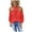 Red, variant on IROINNID Deals Polyester Long Sleeve T Shirt for Women Comfy Backless Solid Color Shirt Strapless Tops,Pink