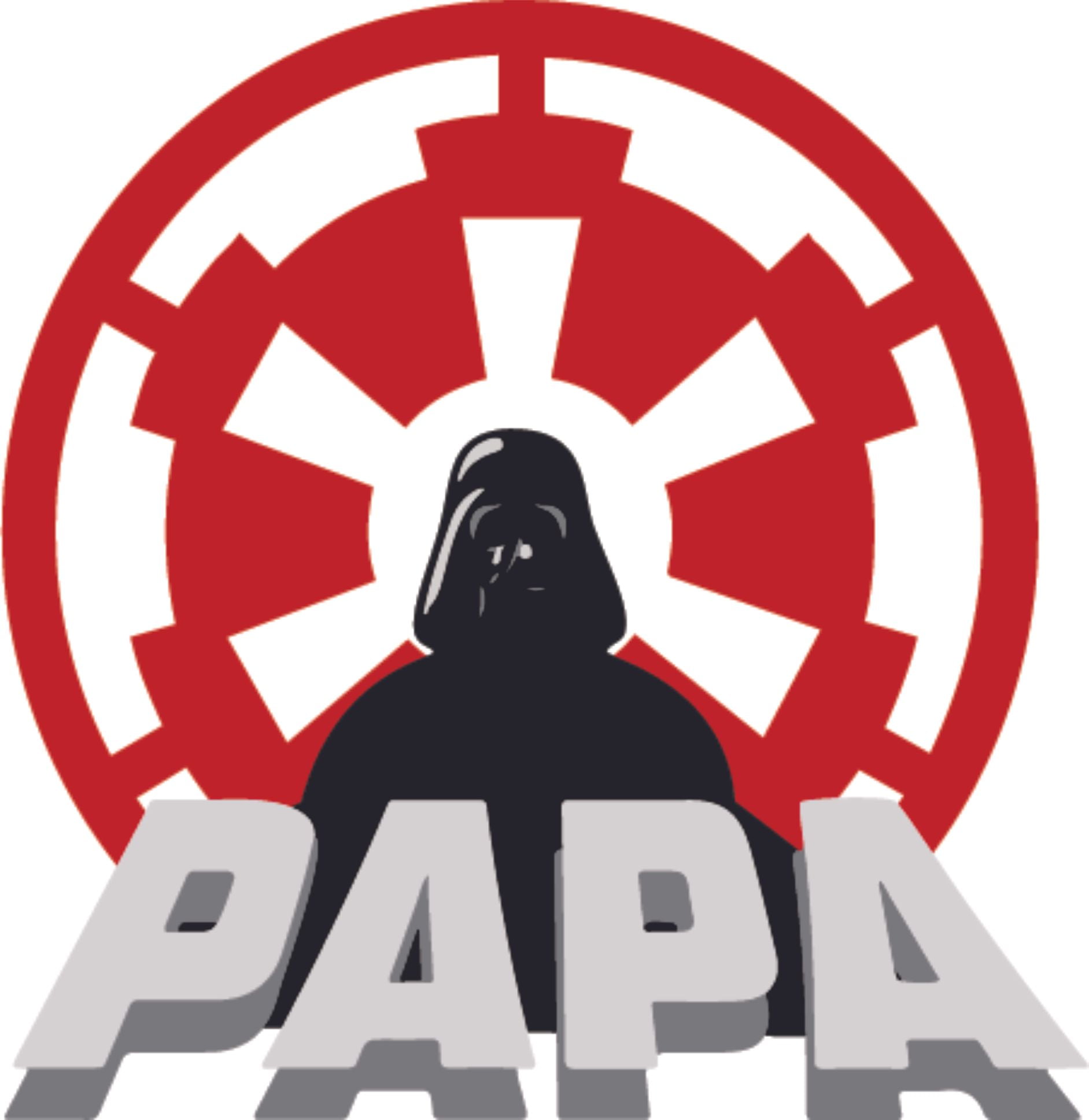 Vader Papa Star Wars Cartoon Character Wall Art Vinyl Sticker Design Decal Girl Boy Kids Bedroom Nursery Kindergarten Fun Home Children Room Decor Sticker Wall Art Vinyl Decor Size 10x8 Inch