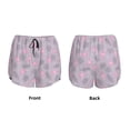 thumbnail image 5 of Lsque Flamingo Printed Women's Running Shorts with Liner Pockets,Elastic Quick Dry Workout Athletic Gym Yoga Shorts,Womens High Waist Shorts-Medium, 5 of 9