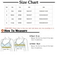 thumbnail image 2 of Bras for Women,Clearance Women Fashion Printed Bra Wire Free Underwear One-Piece Bra Everyday Underwear, 2 of 2