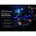 thumbnail image 4 of 12.8" Portable Touchscreen Monitor with Mechanical Keyboard, Compatible with Win10/11/MacOS Laptop Desktop Mac, 4 of 10