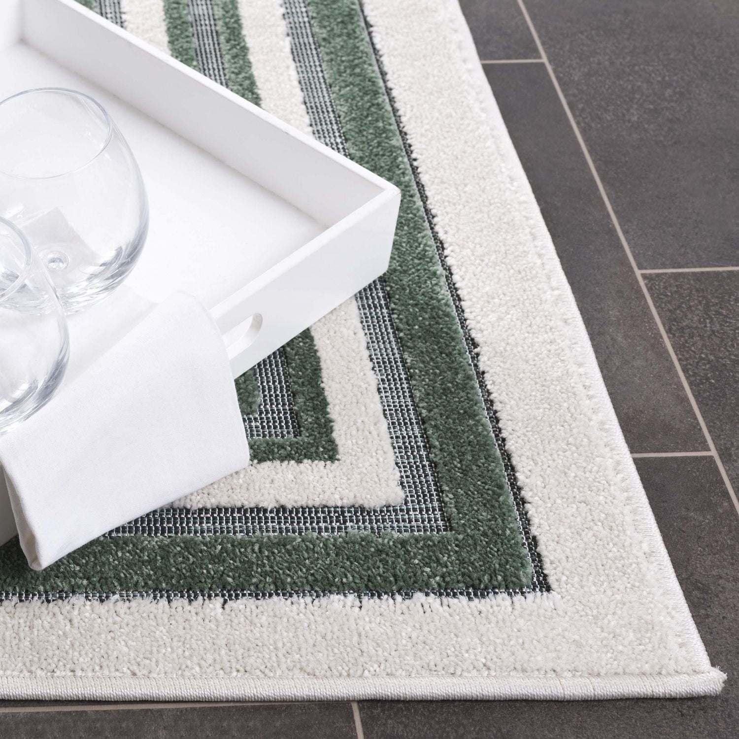 SAFAVIEH Cabana Rado Bordered Indoor/Outdoor Area Rug