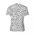 thumbnail image 5 of T Shirt For Men Dalmatian Dog Print T-Shirt Mens Black and White Basic Sports Fast Dry Summer Haraju, 5 of 6