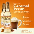 Jordan's Skinny Mixes Syrups Caramel Pecan, Sugar Free Flavoring Syrup