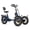 Blue, variant on ADDMOTOR SpytanX Electric Tricycle for Adults, Reserve Folding Electric Trike, 85Miles 960Wh 3 Wheels Electric Bicycle Bikes, 750W Step-Thru Hydraulic Etrike with Parking Brake and Big Front Rack  Bl