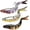 Combo R, variant on Fishing Lures for Bass Trout Topwater Multi Jointed Swimbaits Slow Sinking Bionic Swimming Lures Bass Freshwater Saltwater Bass Lifelike Fishing Lures Kit