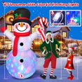 thumbnail image 2 of Muñeco de Nieve Inflable de Navidad MICOCAH 244 cm con Luces LED, 2 of 6