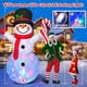 thumbnail image 2 of Muñeco de Nieve Inflable de Navidad MICOCAH 244 cm con Luces LED, 2 of 6