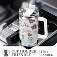 thumbnail image 2 of 40 oz Nurse Tumbler with Handle and Straw - Ideal Gifts for Women, Perfect for Graduation, Appreciation, and Nurses Week, 2 of 6