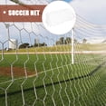 thumbnail image 3 of HEATSHAKING 1Pair White Football Playing Net for Training Practice Indoor and Backyard Use, 3 of 8