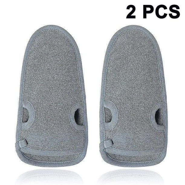 Guantes exfoliantes para limpieza corporal, guantes exfoliantes, 2 uds.