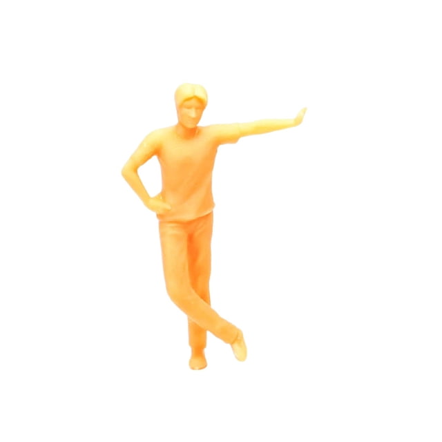 Figuras de personas sin pintar Hugo Mini 1/64 Personas en miniatura Accesorios de fotografía