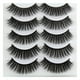 thumbnail image 1 of Fiudx Pestañas Postizas 3D, Gruesas y Rizadas, Suaves y de Aspecto Natural, Fáciles de Aplicar, Ideales para Selfies En Bodas y Fiestas, Realzan La Mirada, Paquete de 5 Pares., 1 of 6