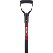 Radius Premium D-Handle Square-Point Shovel, Fiberglass Shaft