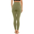 thumbnail image 4 of Ramiter Womens Sweatpants Yoga Pants with Inner Pockets in High Waist Athletic Pants Tummy Control Stretch Workout Yoga Legging S,Green, 4 of 5