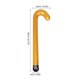thumbnail image 1 of Golden Inflatable Cane Toy PVC Walking Stick Used As Party Favor 3Pcs Set, 1 of 4